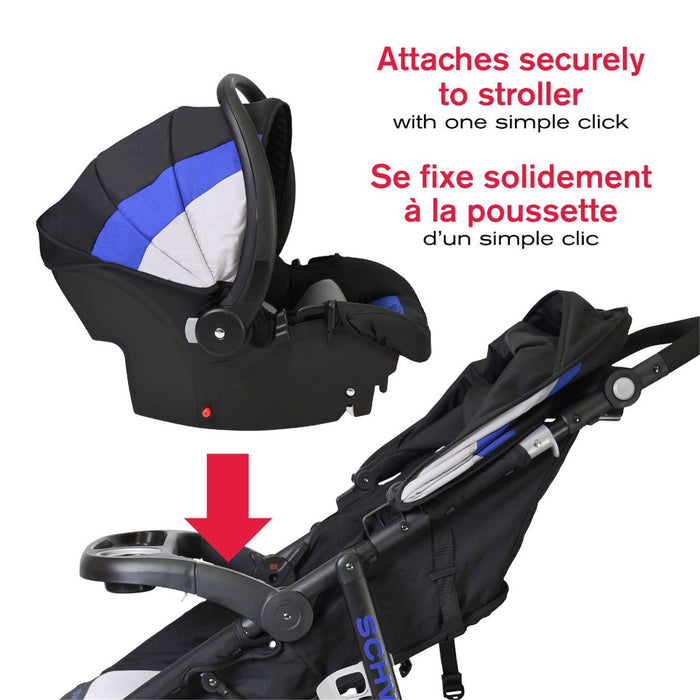 Schwinn Interval Jogging Travel System- Royal Night
