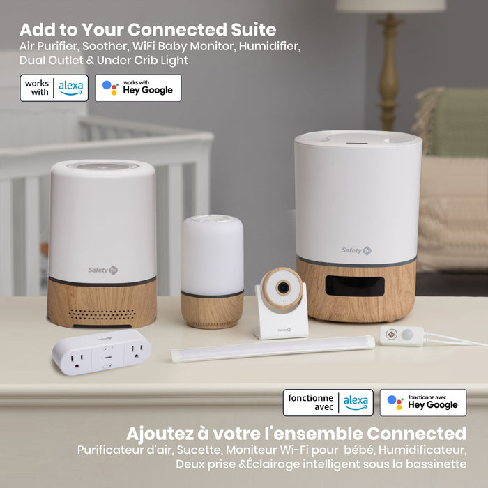 Éclairage connecté sous le lit de bébé Safety 1st