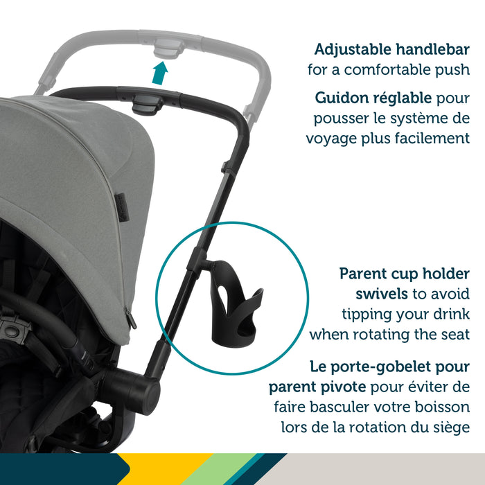 Safety 1st Turn and Go 360 Rotating Modular Travel system - Brilliant