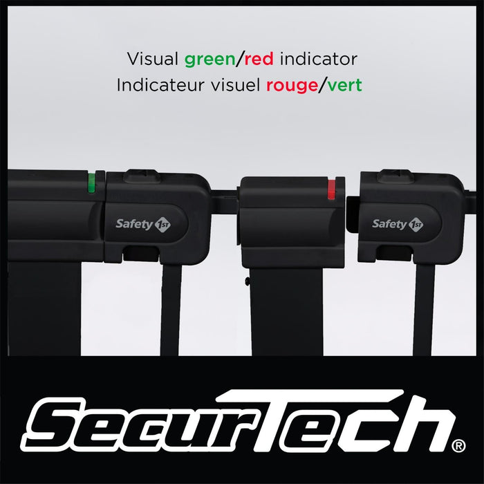 Barrière de sécurité à installation facile Safety 1st - Noir