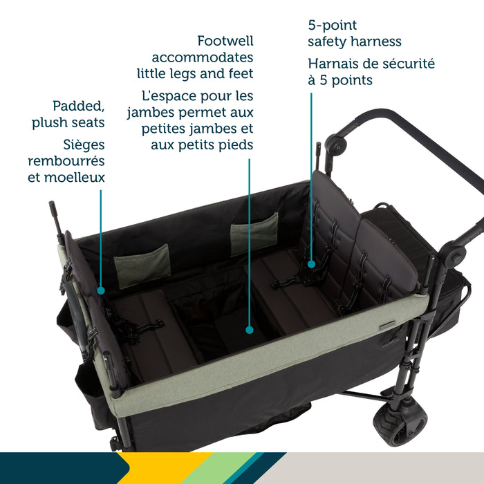 Safety 1st Summit Quad Wagon Stroller