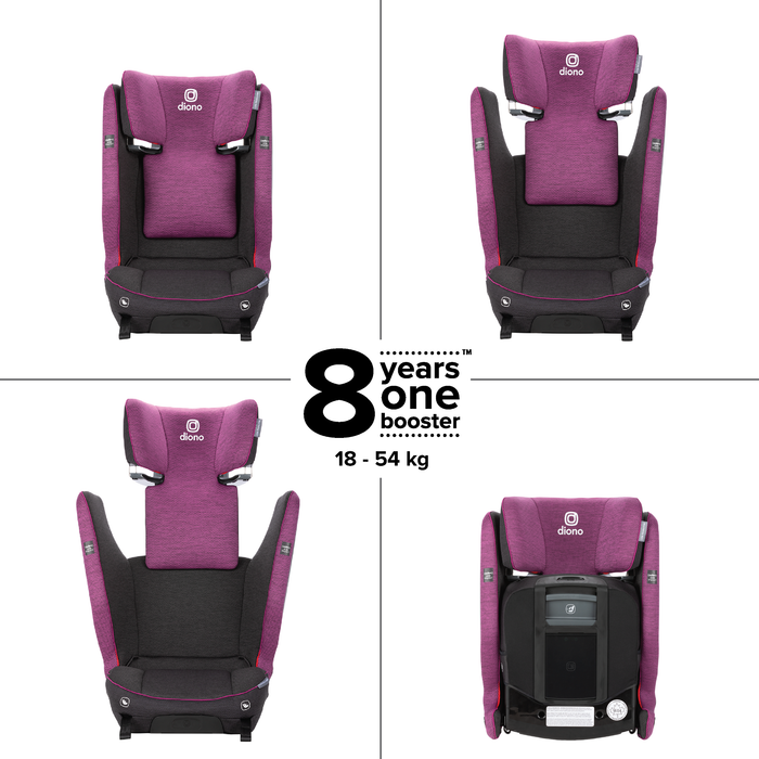 Diono Monterey 6XT SafePlus High-Back Booster Car Seat