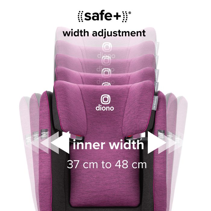 Diono Monterey 6XT SafePlus High-Back Booster Car Seat