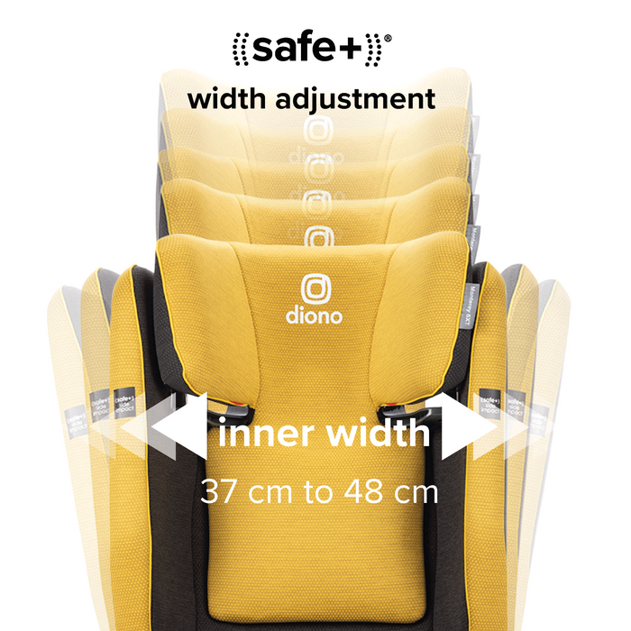 Diono Monterey 6XT SafePlus High-Back Booster Car Seat