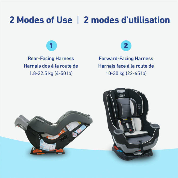 Graco Extend2Fit Convertible Car Seat