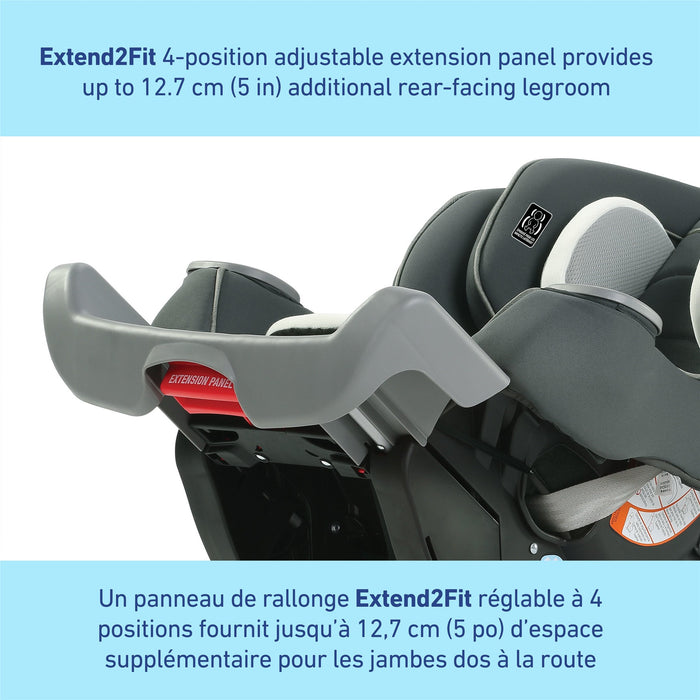 Graco Extend2Fit Convertible Car Seat