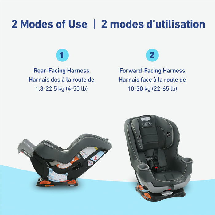 Graco Extend2Fit Convertible Car Seat