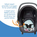 Cosco Light N Comfy Infant Car Seat- Elephant