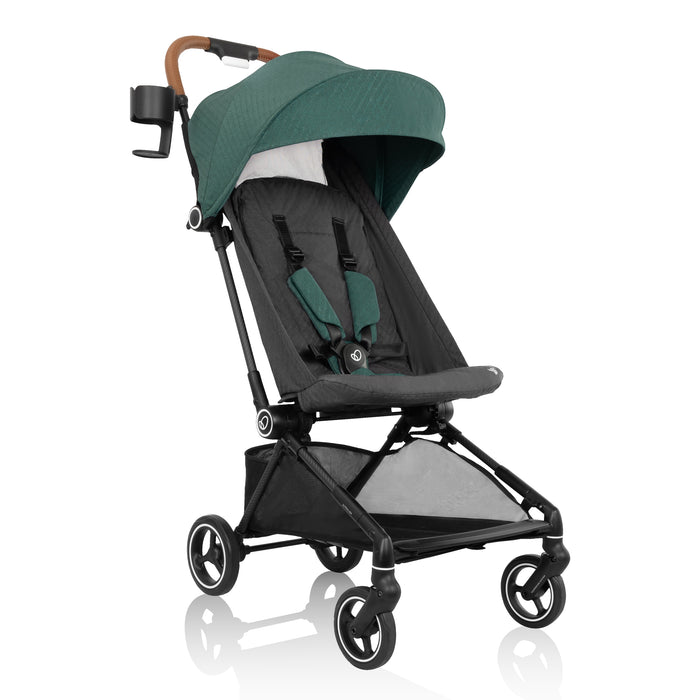 EVENFLO Hummingbird Ultra-Lightweight Carbon Fiber Stroller (Caslon Green) (Calypte Pink) (Crest Gray)