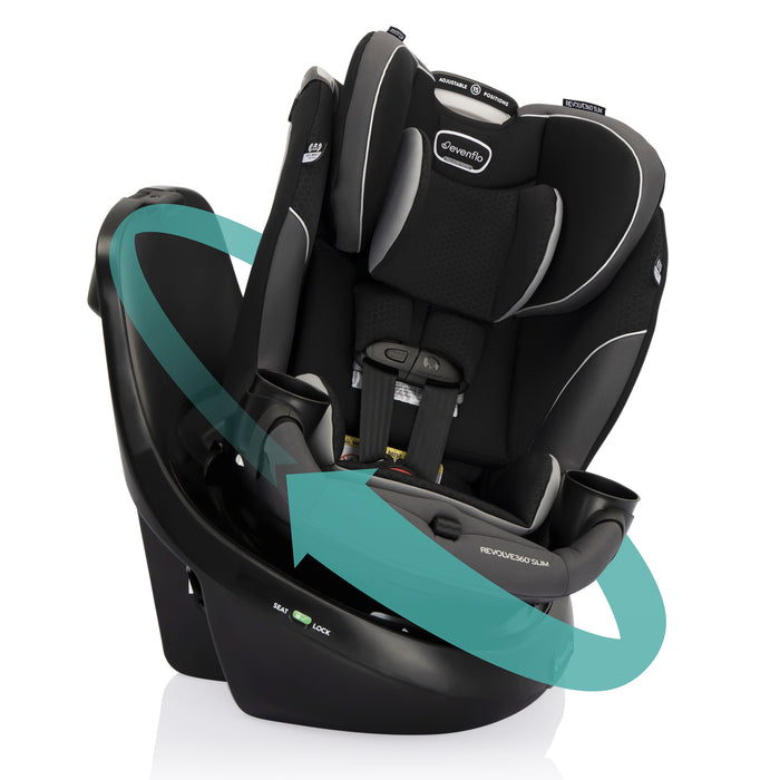 Evenflo Revolve360 Slim 2-In-1 Rotational Convertible Car Seat