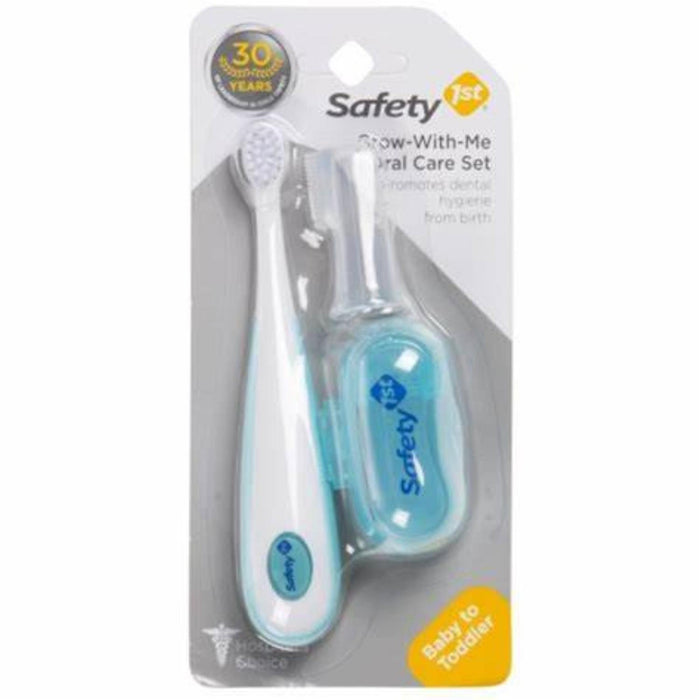 Coffret de soins bucco-dentaires Grow with Me de Safety 1st - Bleu arctique
