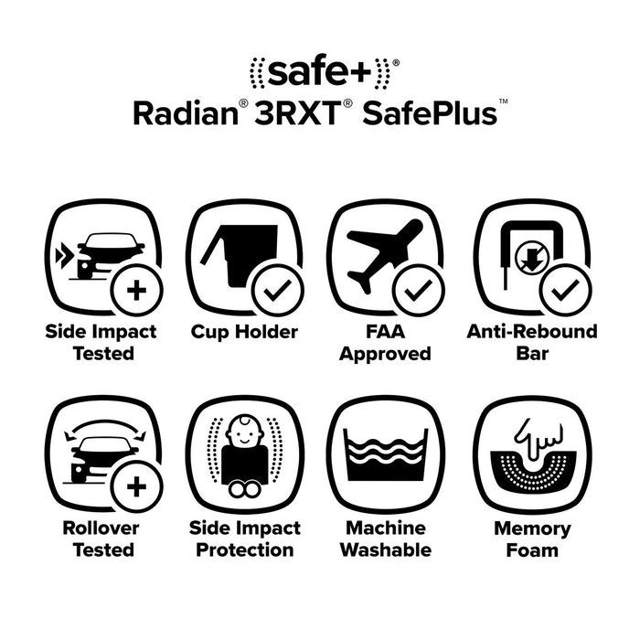 Diono Radian 3RXT SafePlus Convertible Car Seat