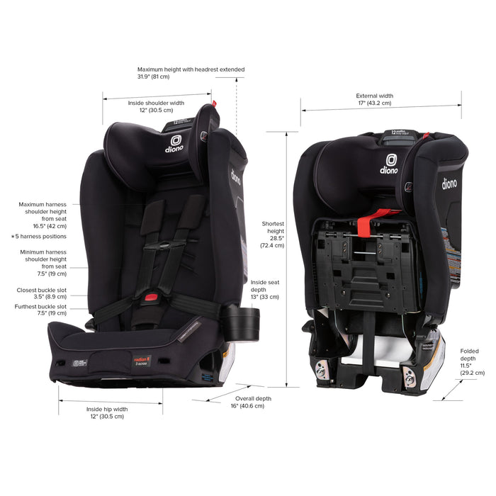 Diono Radian 3R SafePlus Booster Seat