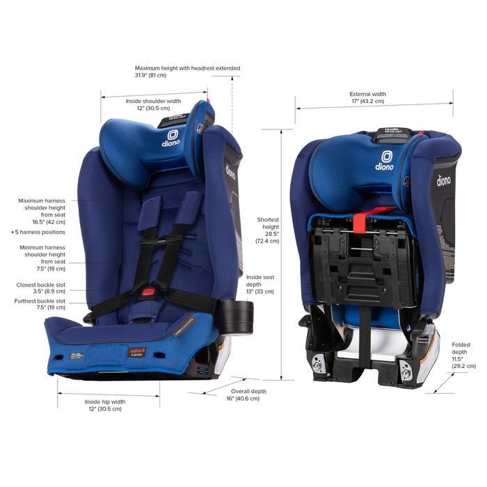 Diono Radian 3R SafePlus Booster Seat