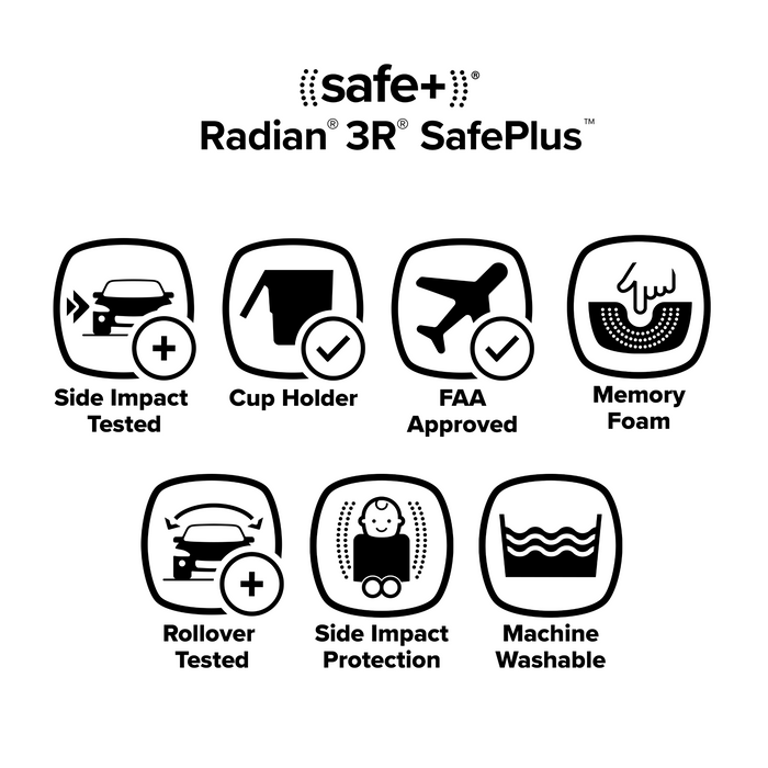 Diono Radian 3R SafePlus Booster Seat