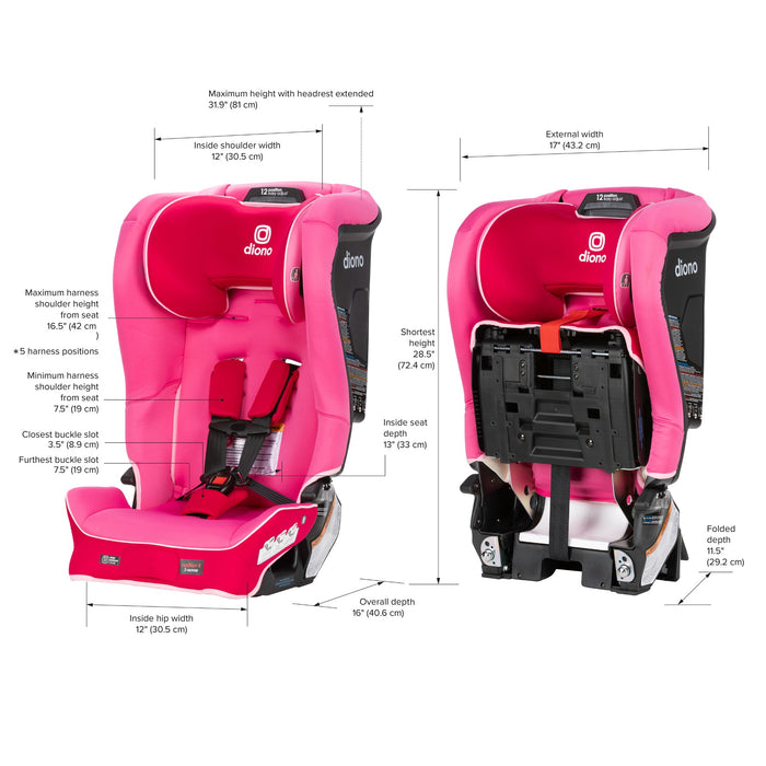 Diono Radian 3R SafePlus Booster Seat