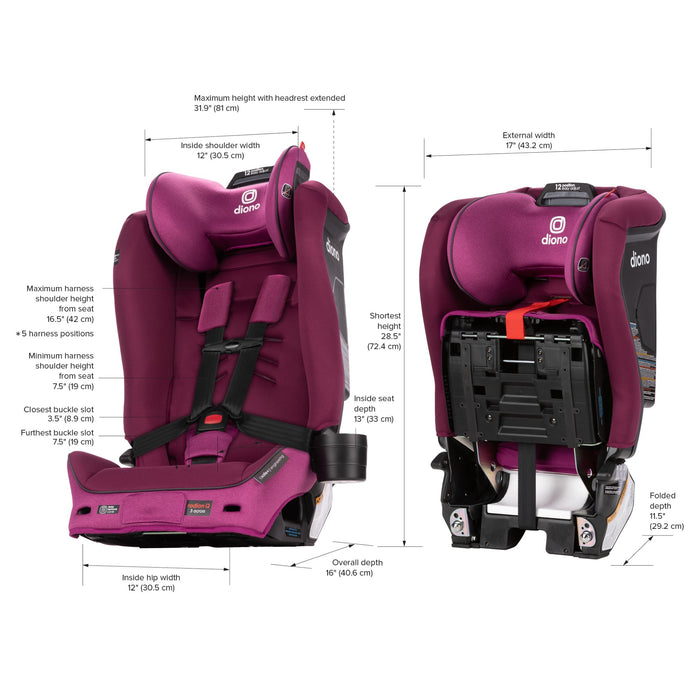 Diono Radian 3R SafePlus Booster Seat