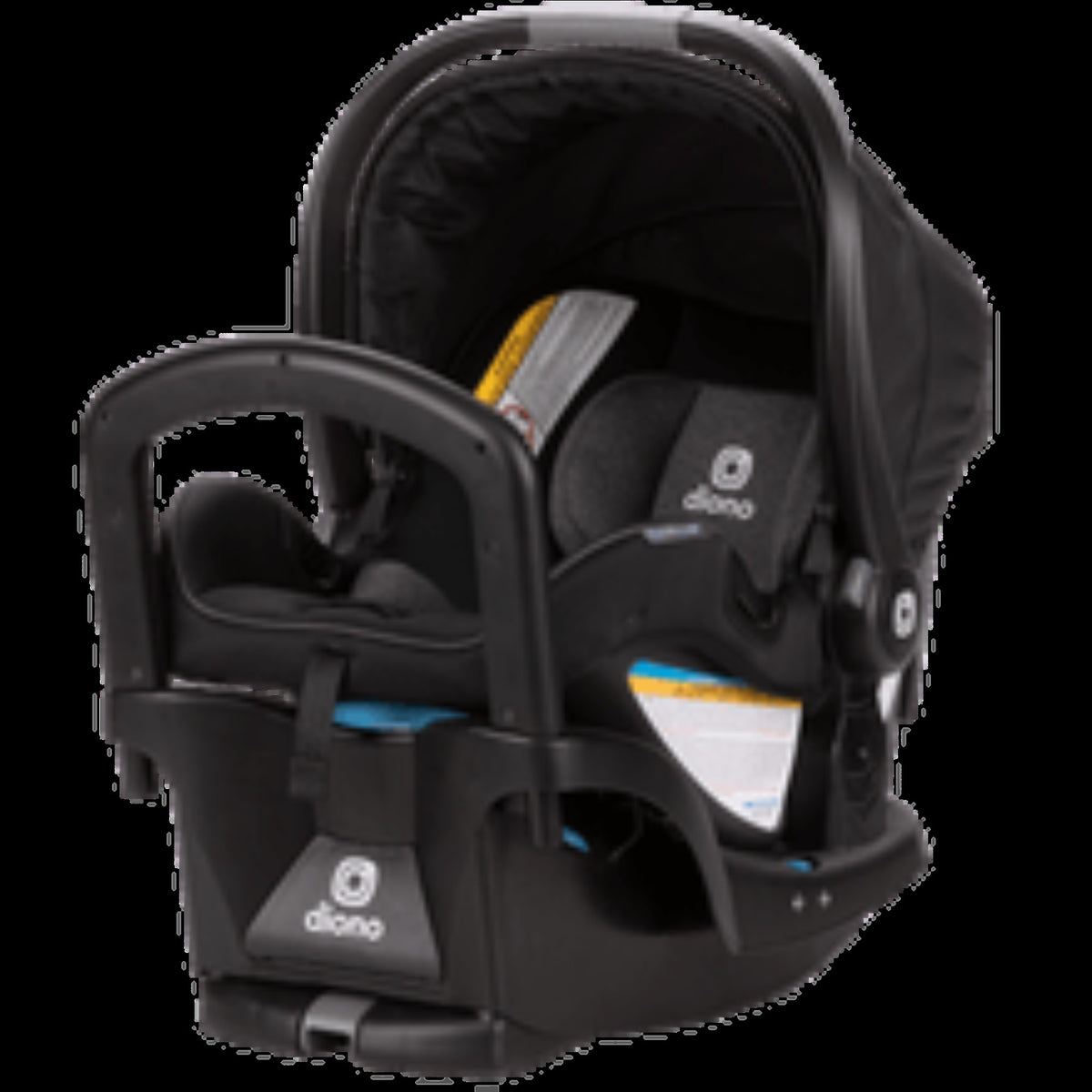 Diono LiteClik 30 RX SafePlus Infant Car Seat and Base - Pink Cotton ...