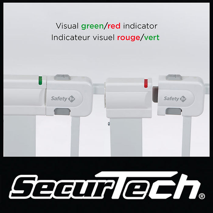 Safety 1st Easy Install Walk-Through Gate - White