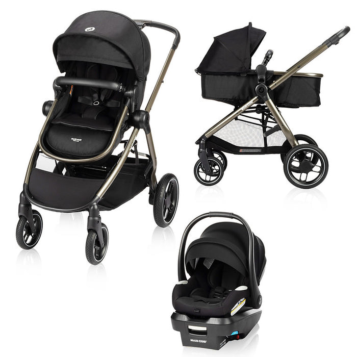 maxi cosi gold Maxi-Cosi New Generation Zelia Luxe 5-in-1 Modular Travel System — BabyStyle