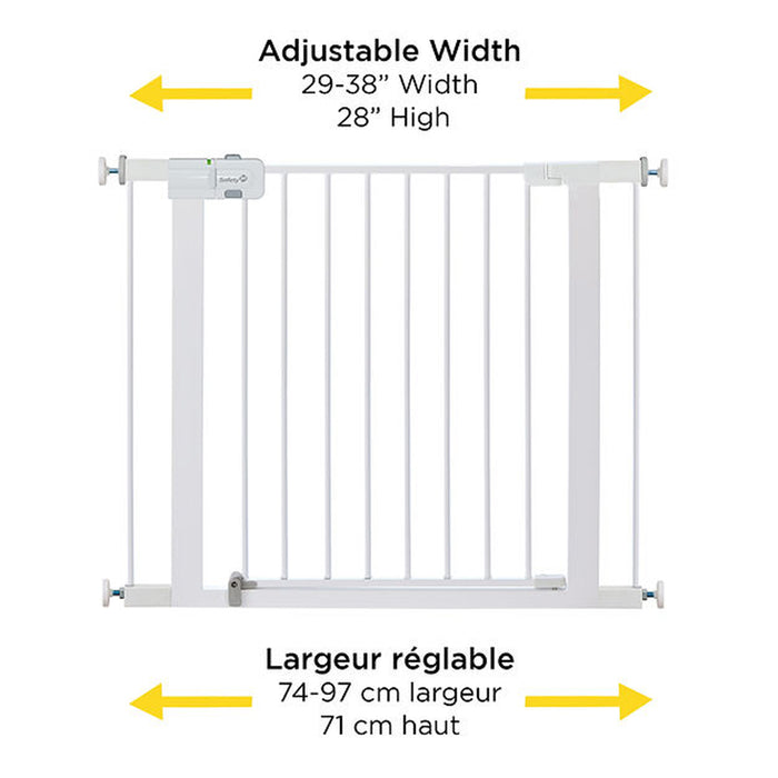 Safety 1st Easy Install Walk-Through Gate - White