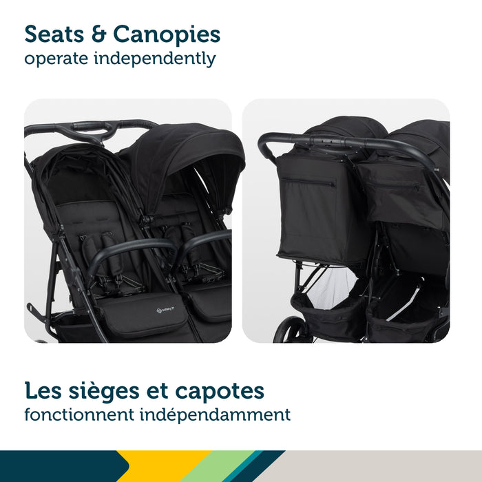 Safety 1st Double Double Duo Stroller