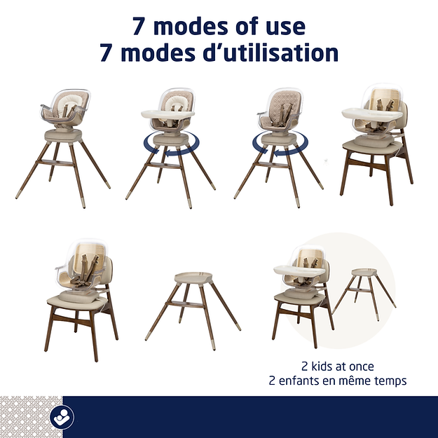 Maxi-Cosi Kiskadee Rotating Highchair