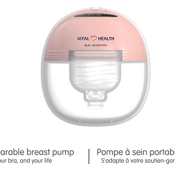 Vital Health Single Wearable Breast Pump