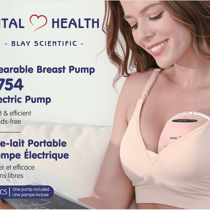Vital Health Single Wearable Breast Pump
