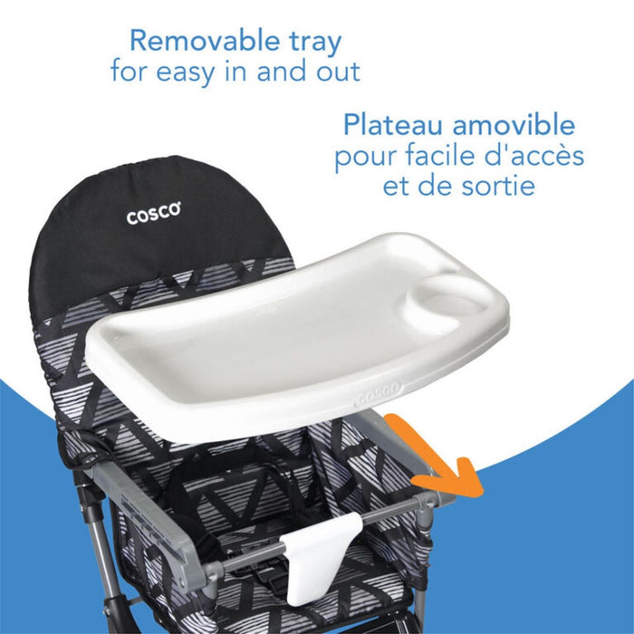 Cosco Simplefold LX high Chair - Grey Fletcher