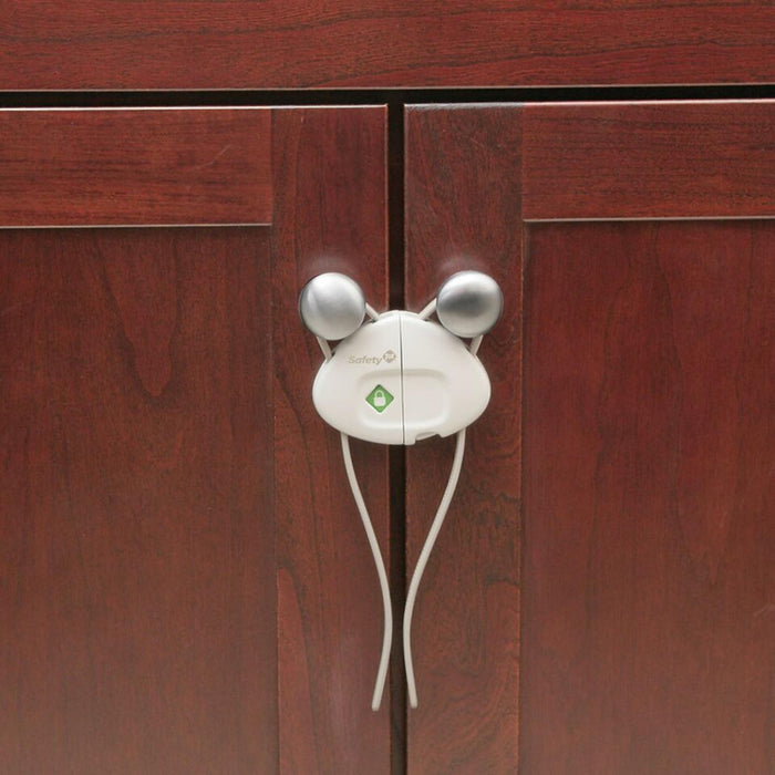 Safety 1st Side by Side Cabinet Lock- White (1pack)
