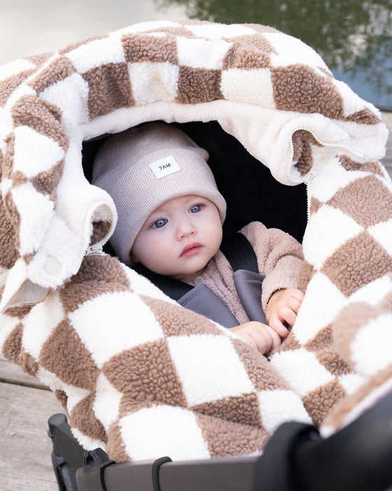 Siège auto 7AM Enfant Cocoon - Checker Berber