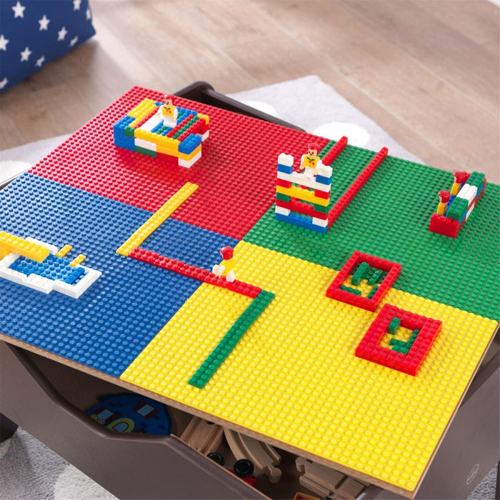 Kidkraft 2 in 1 Activity Table With Board Espresso
