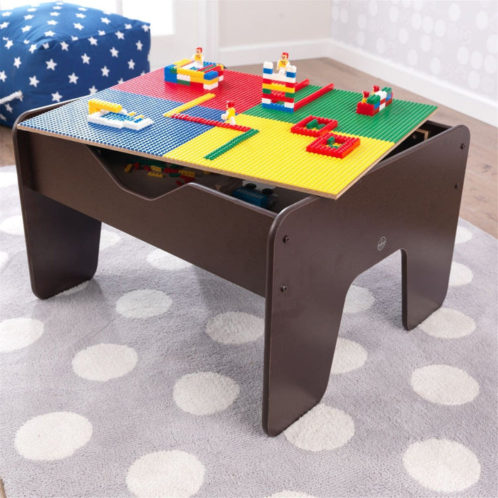 Kidkraft 2 in 1 Activity Table With Board Espresso