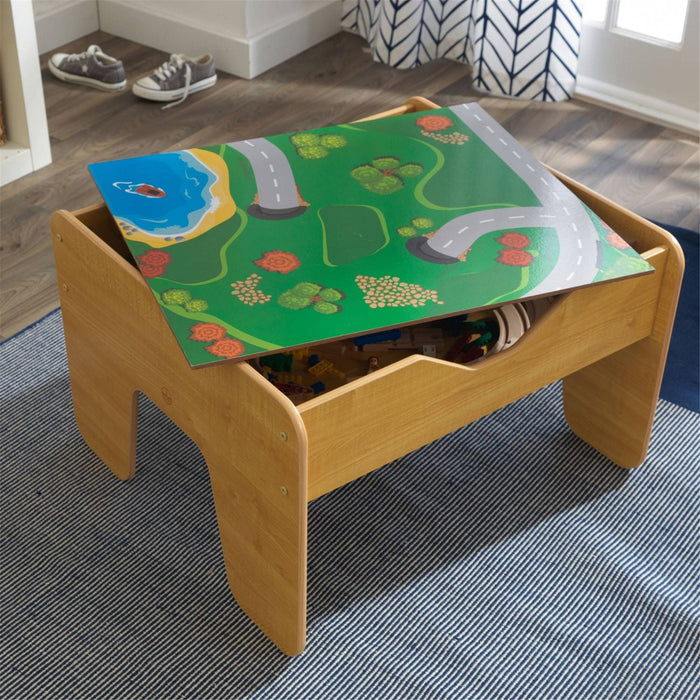 Kidkraft 2 in 1 Activity Table With Board Natural