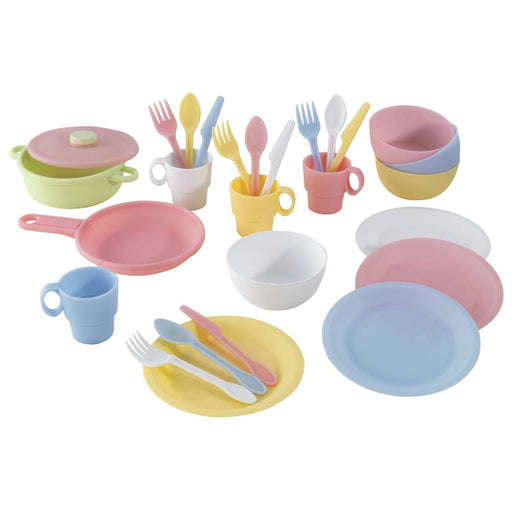 Kidkraft 27 Piece Pastel Cookware Playset