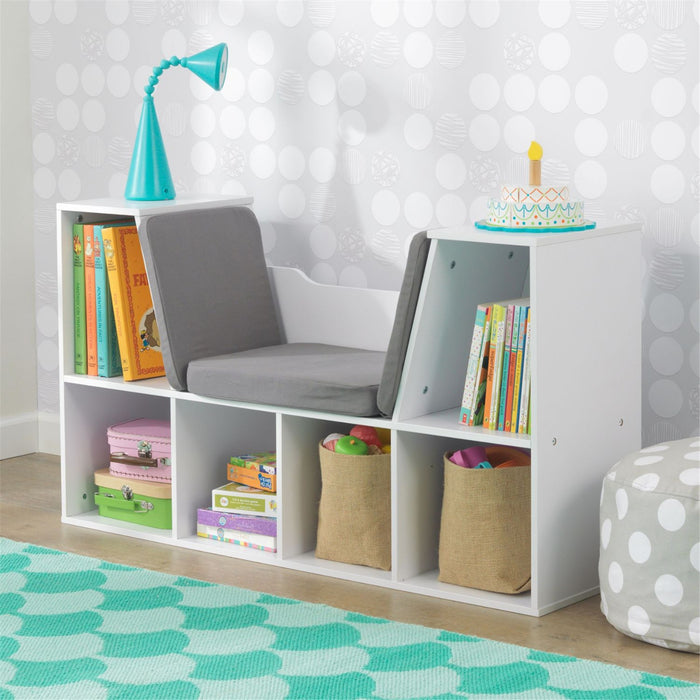 Kidkraft Bookcase With Reading Nook White