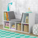 Kidkraft Bookcase With Reading Nook White