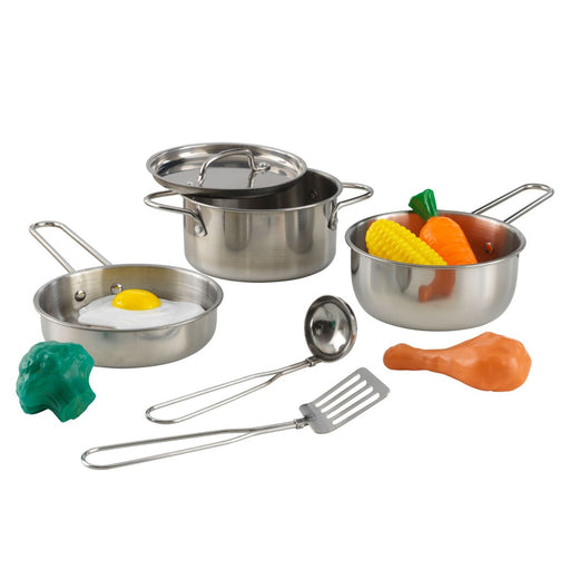 Kidkraft Deluxe Cookware Set With Food