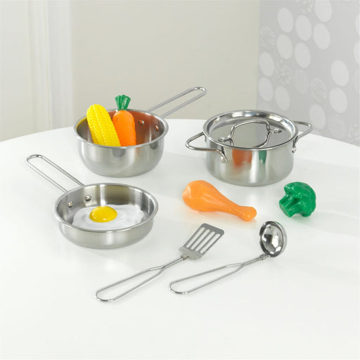 Kidkraft Deluxe Cookware Set With Food