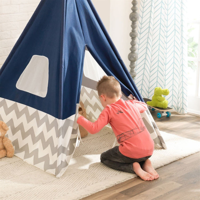 Kidkraft Deluxe Play Teepee Navy