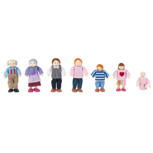 Kidkraft Doll Family of 7 Caucasian