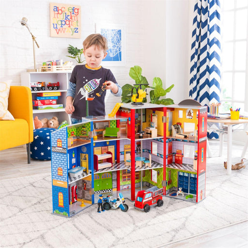 Kidkraft Everyday Heroes Wooden Play Set