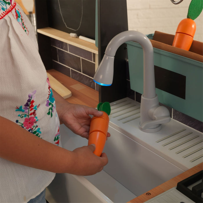 Kidkraft Farm to Table Play Kitchen With Ez Kraft Assembly™
