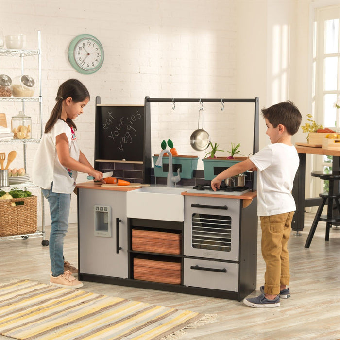 Kidkraft Farm to Table Play Kitchen With Ez Kraft Assembly™