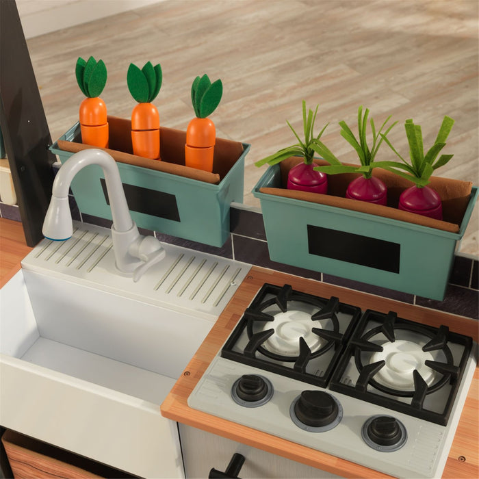 Kidkraft Farm to Table Play Kitchen With Ez Kraft Assembly™