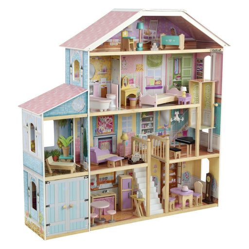 Kidkraft Grand View Mansion Dollhouse With Ez Kraft Assembly™