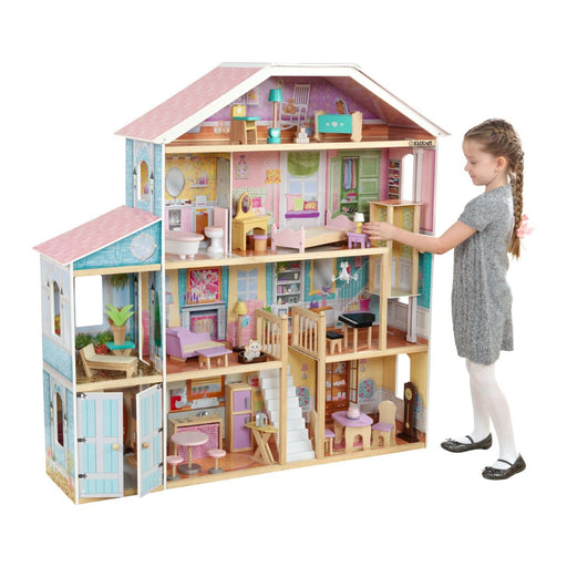 Kidkraft Grand View Mansion Dollhouse With Ez Kraft Assembly™