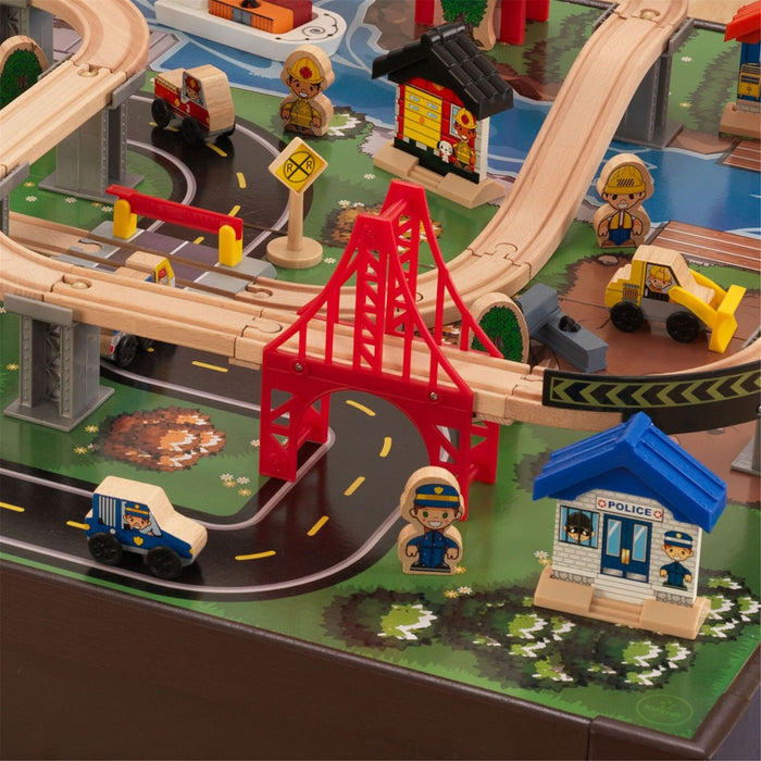Kidkraft Metropolis Train Set Table