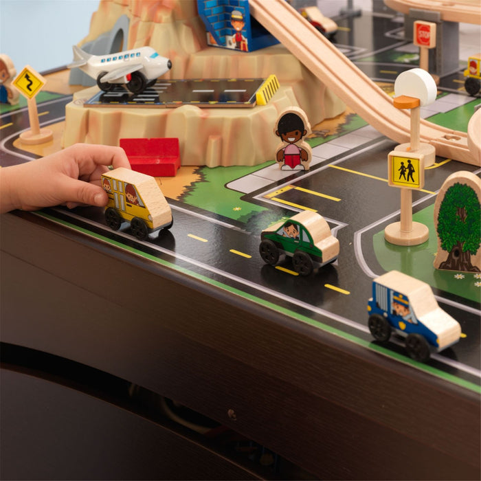 Kidkraft Metropolis Train Set Table